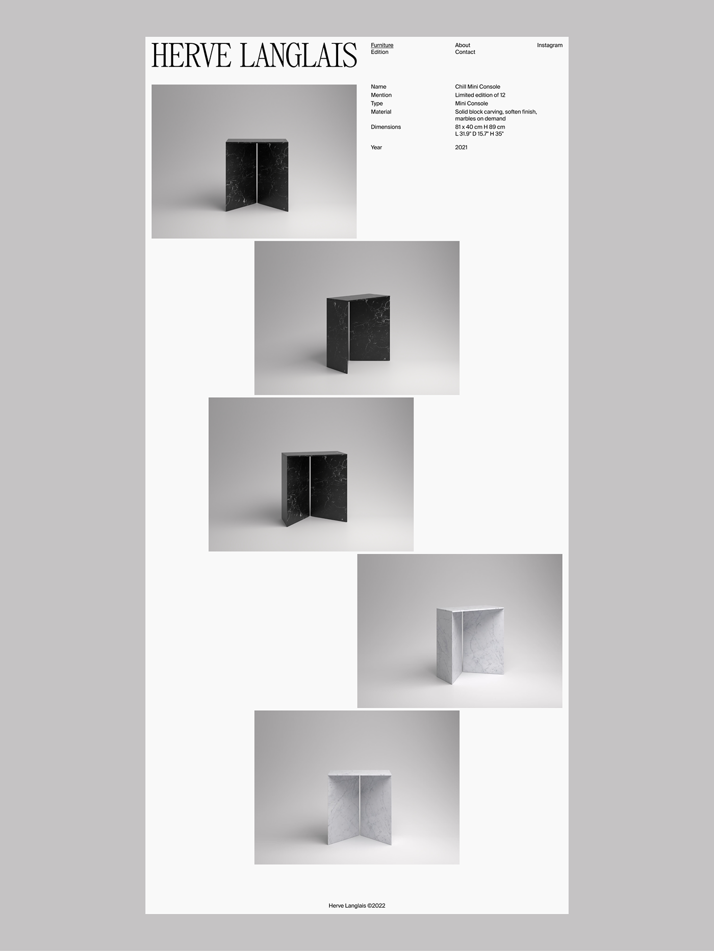 architecture designer furniture lighting Web Design  Website