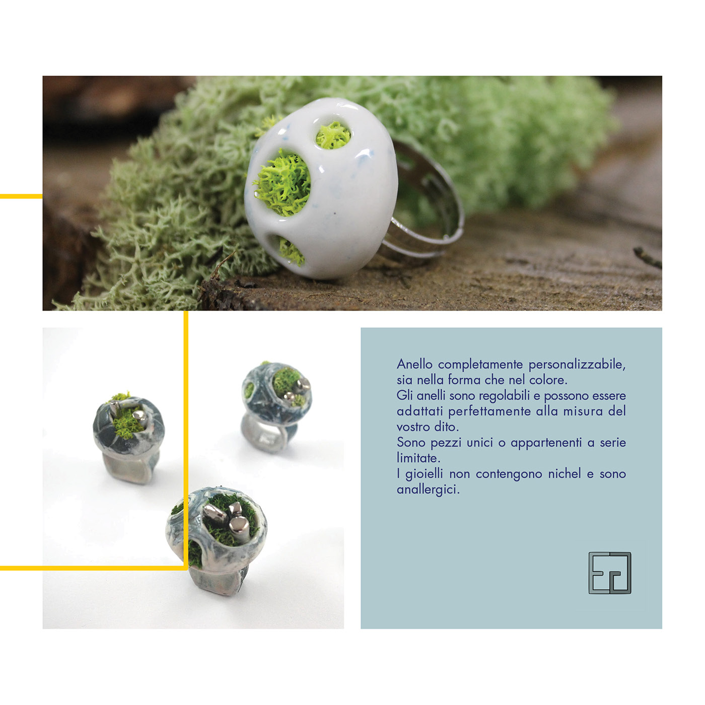 brochure design leaflet jewels ceramics 