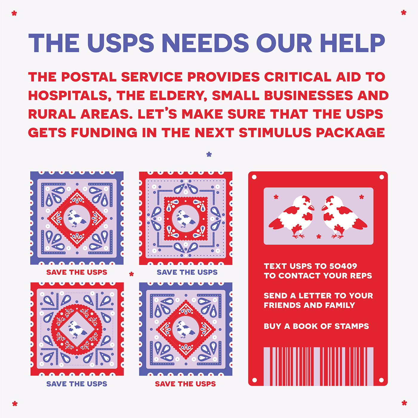 design ILLUSTRATION  letter writing mail materials pigeon portland state university save the usps stamps USPS