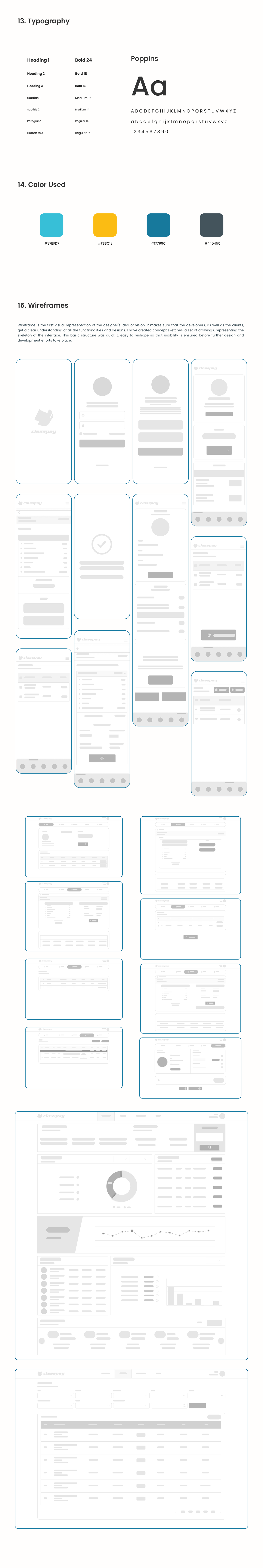 app design Case Study Figma payment school UI user experience user interface ux Web Design 