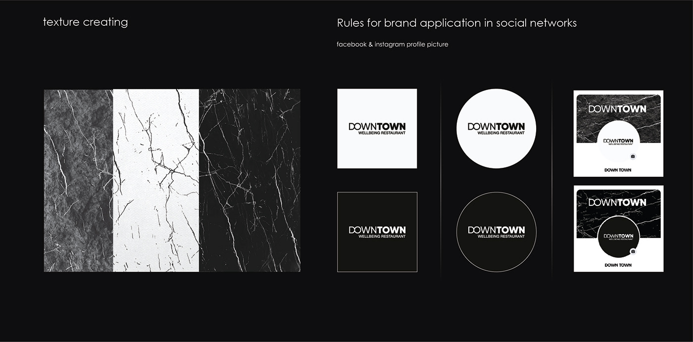 branding  guidelines identity menu design Photography  restaurant restaurant presentation texture лого