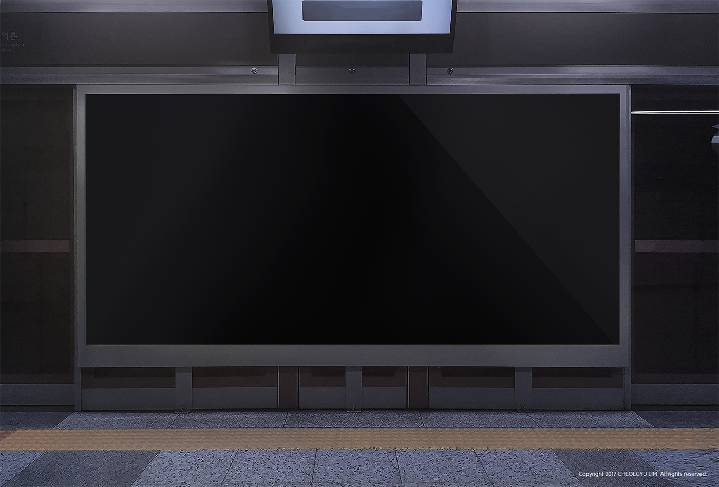 free free mockup  Mockup Board subway mockup 목업