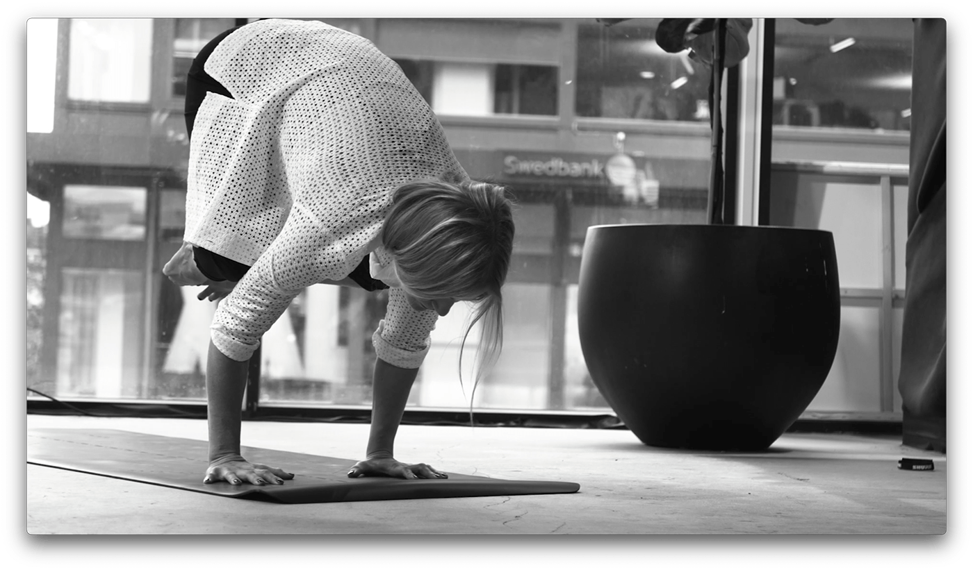 Fashion  filmmaking Furö Studios Scandinavian Tutorials Yoga yoga mat