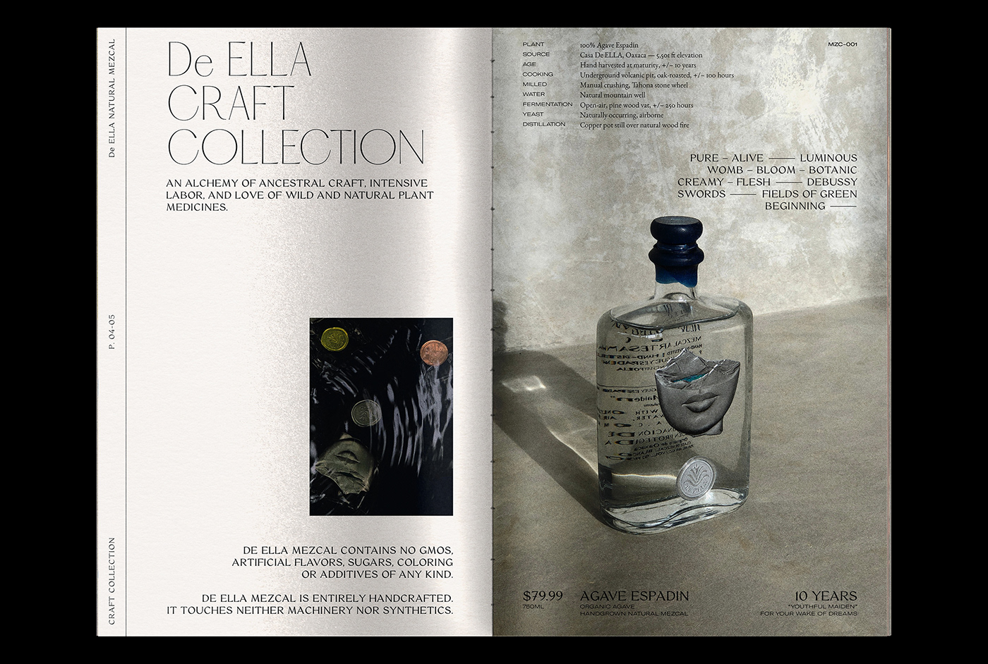 editorial Layout mezcal Spirits alcohol bar bottle branding  Food  Tequila
