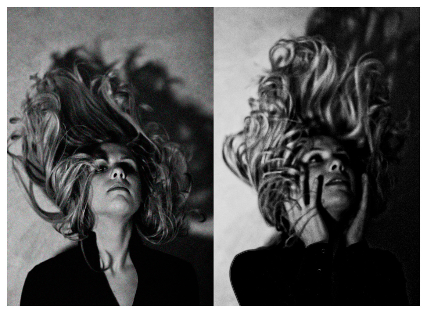 Photography  Black&white light portrait