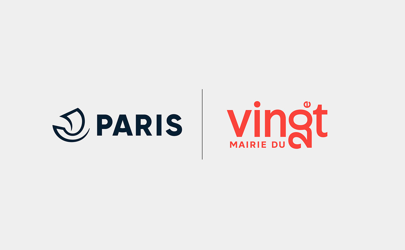 Paris logo brand branding  Logotype typography   number logo City branding ILLUSTRATION  france