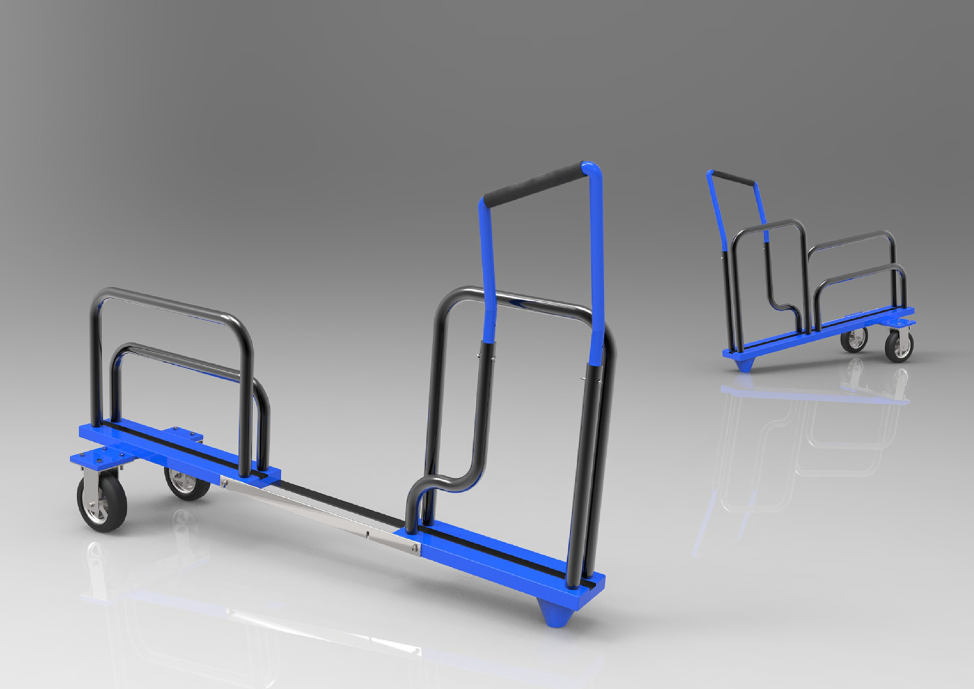 Ergonomia diseño industrial diseño de productos dispositivo transporte de placas Render