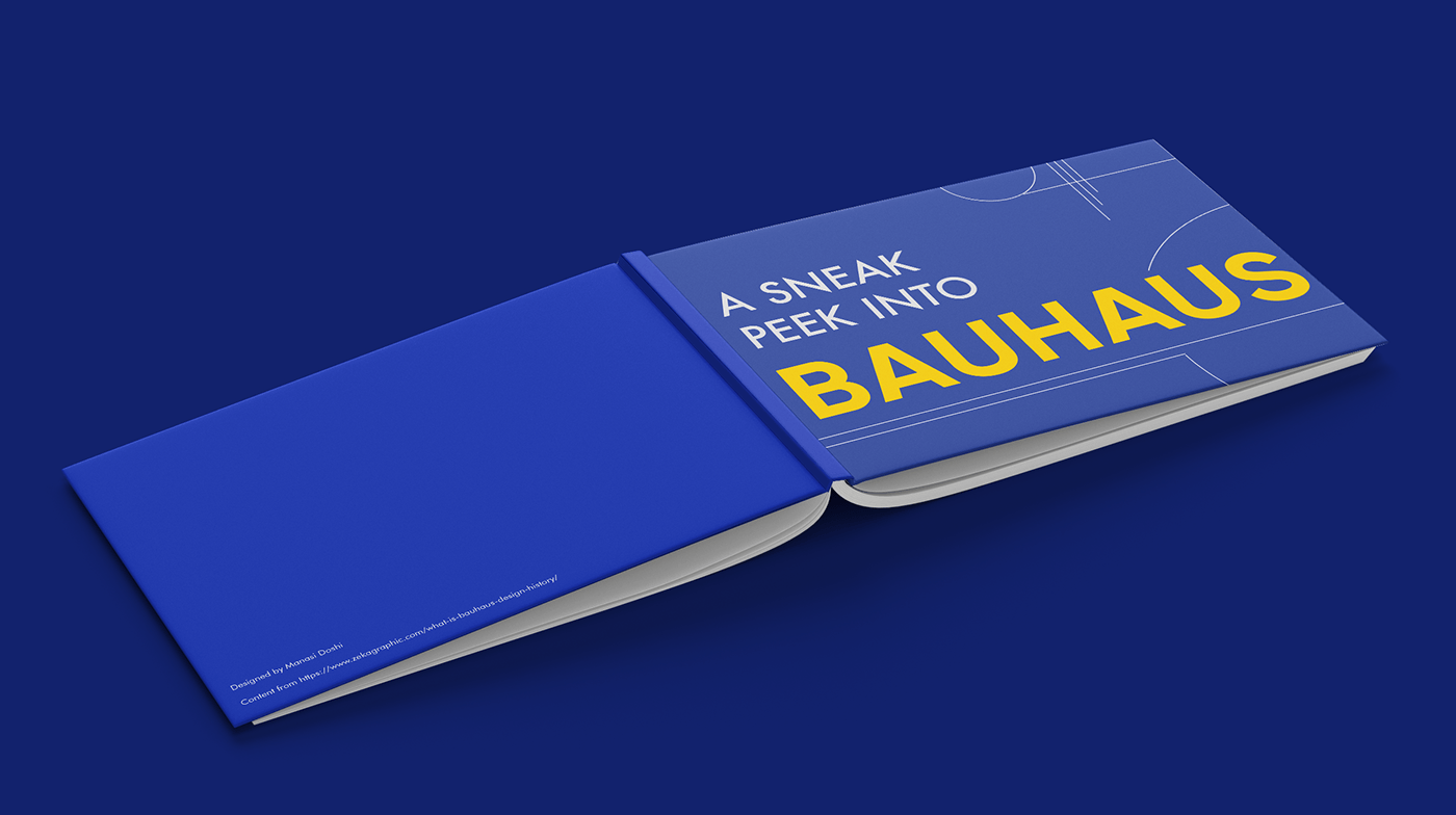 bauhaus book book design editorial design  graphic design  grid typography  