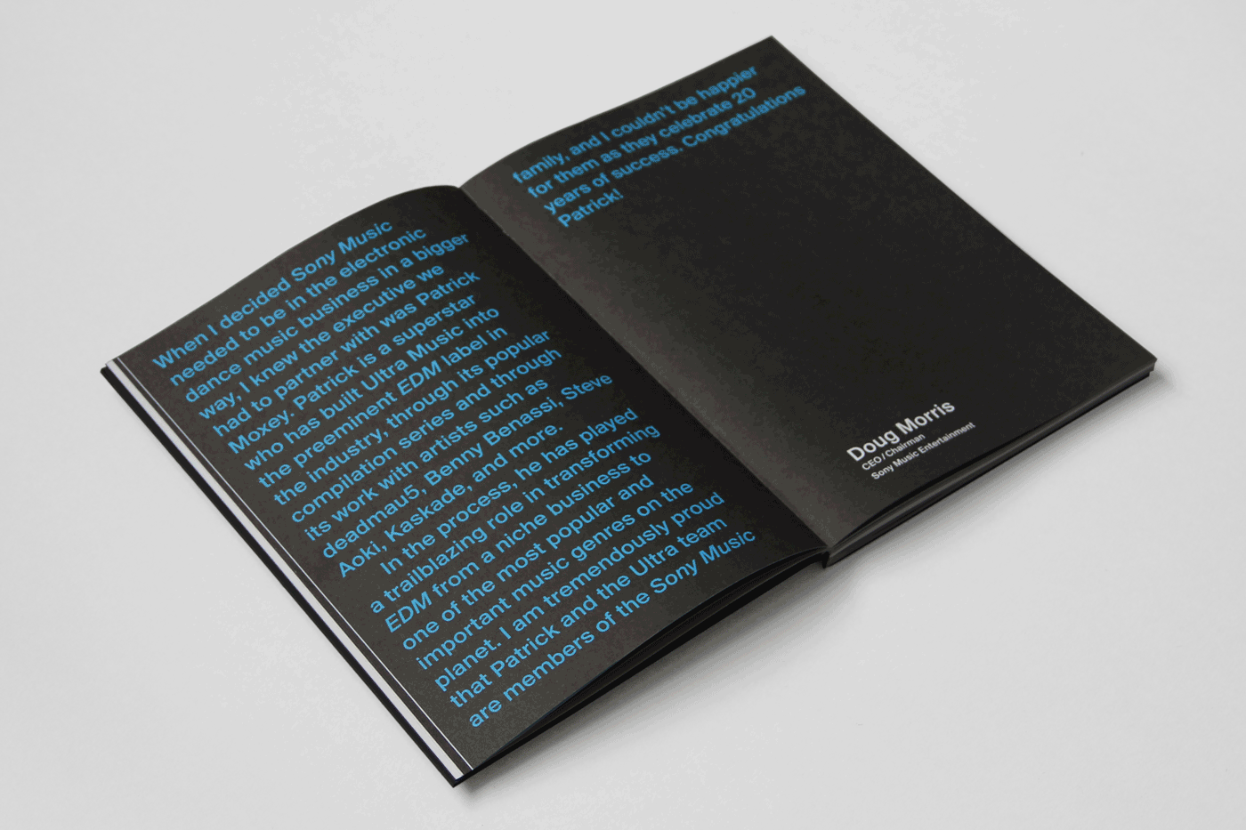 ultra black cyan book offset binding print electronic Label Records
