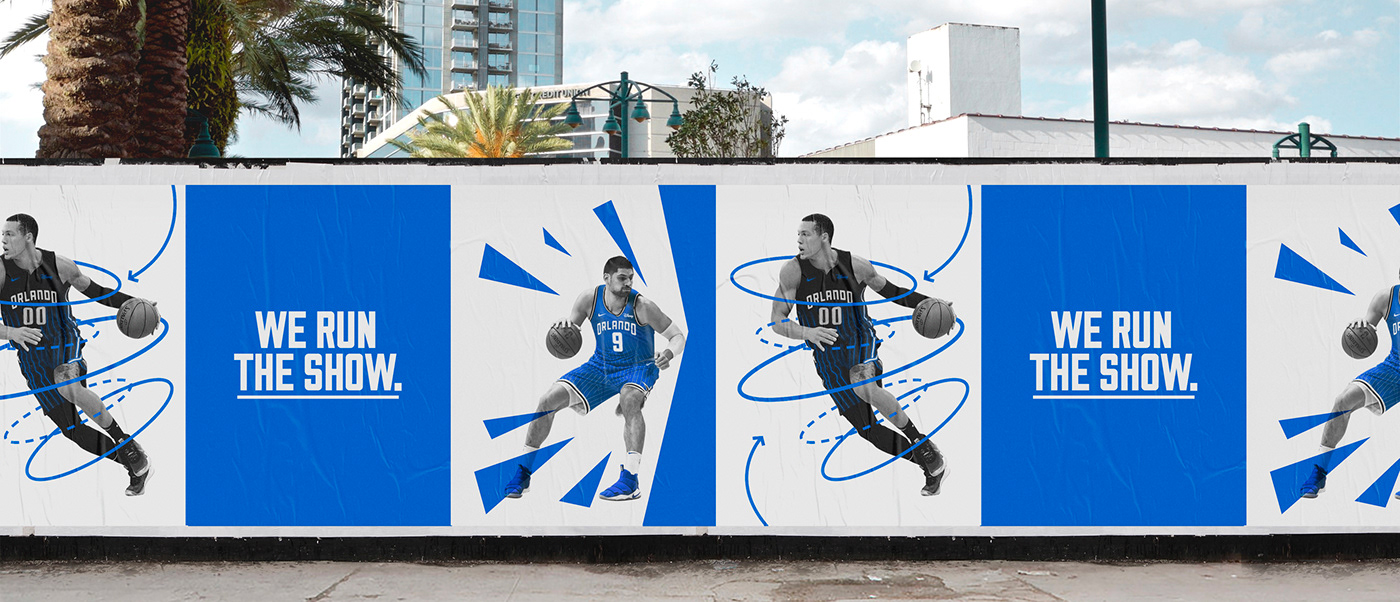 basketball branding  identity logo Magic   orlando Rebrand sports