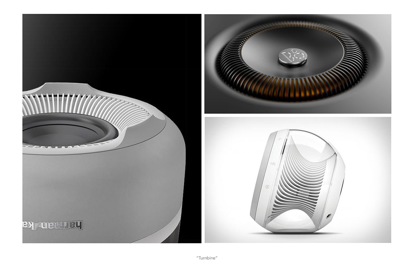 Audio high-end industrial design  sound speaker