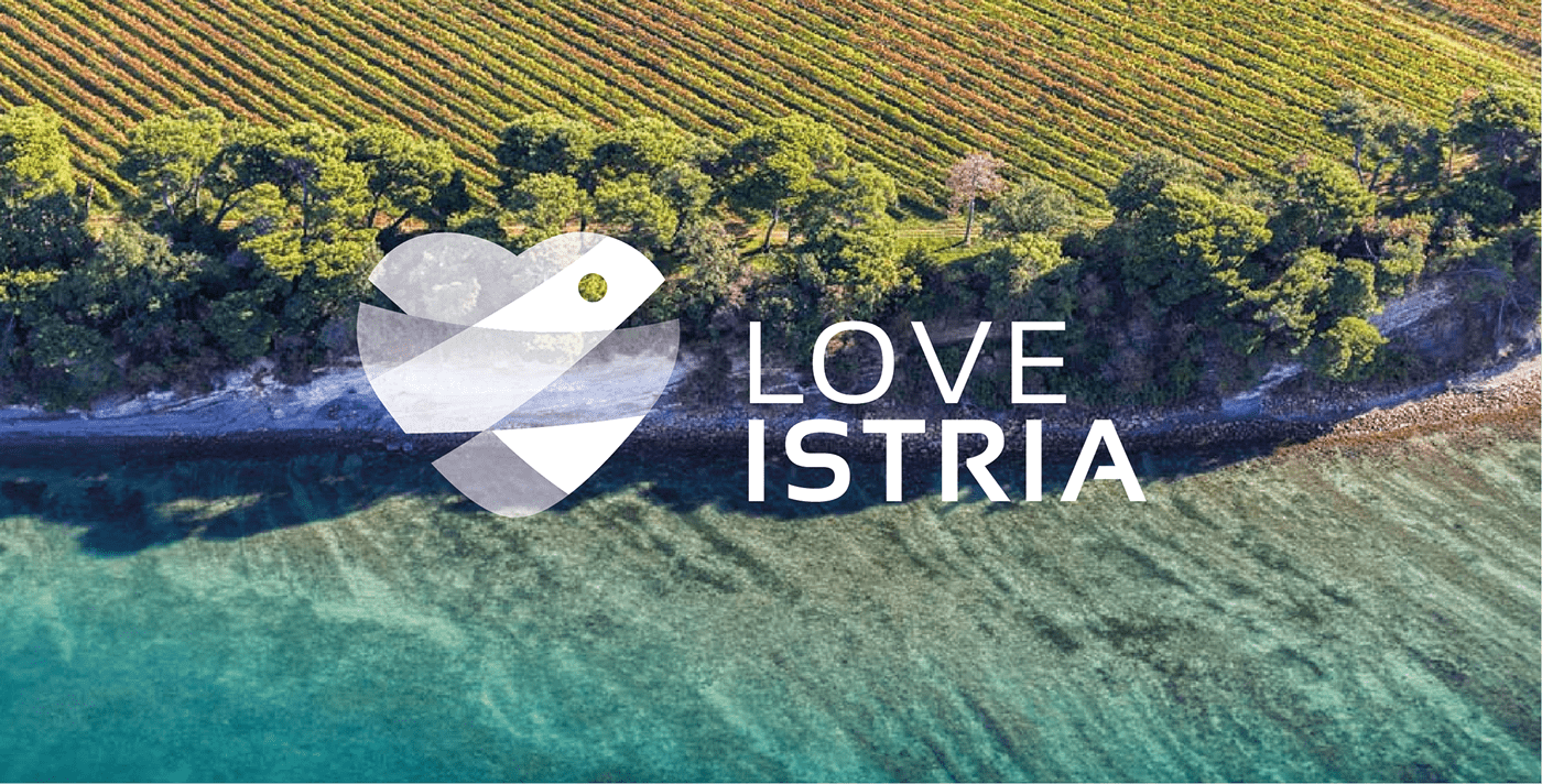 brand branding  design heart istira istra logo sea slovenia vocation