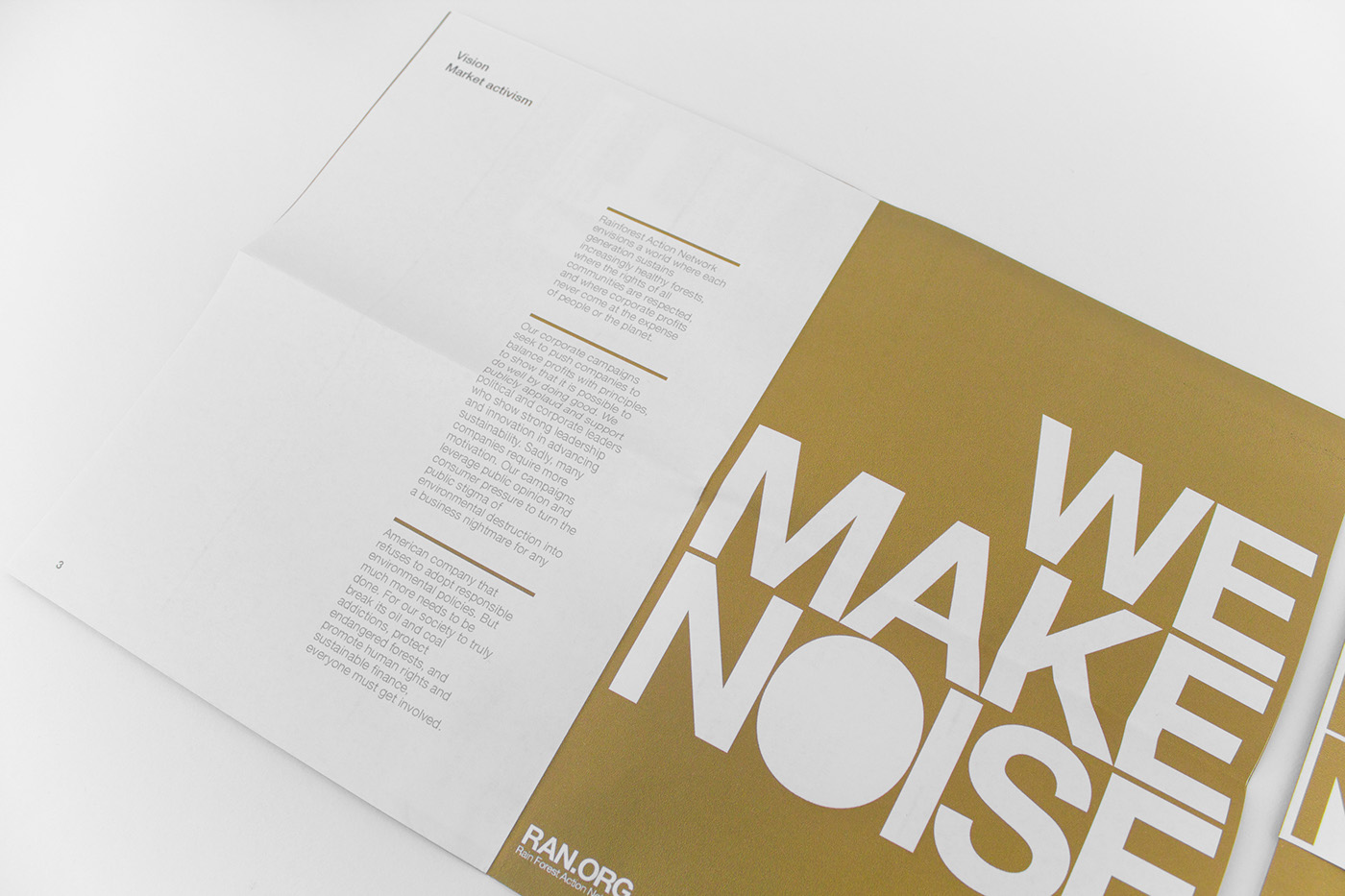 Booklet design art Nature eco studio8 noise graphics colour editorial book green logo fold Layout