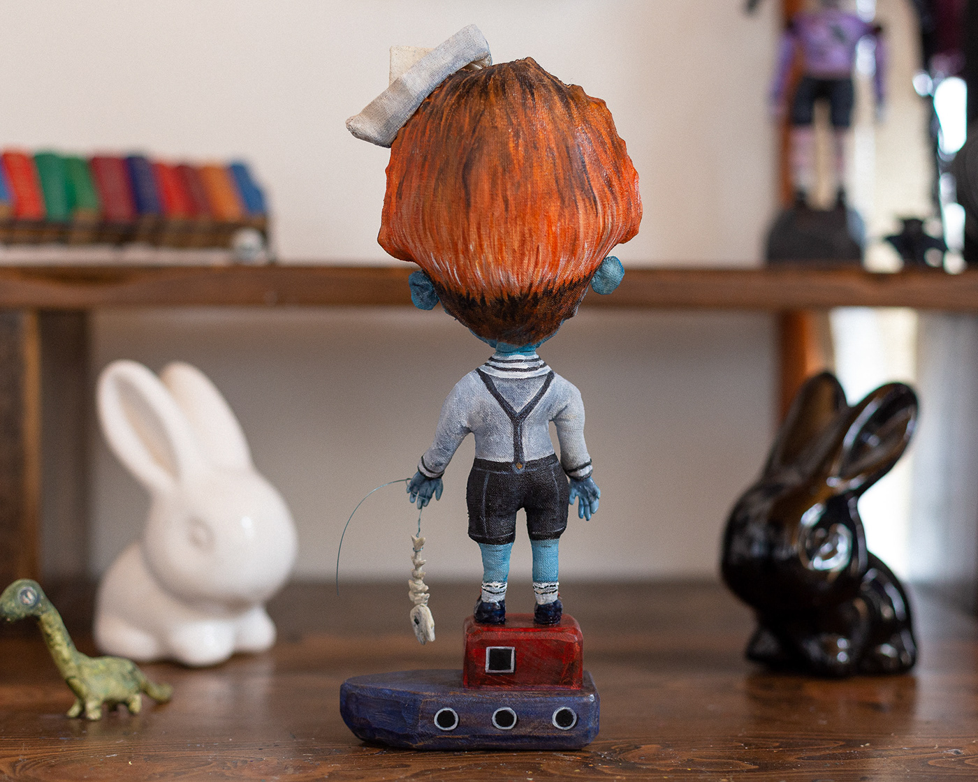 doll handmade art toy art doll ooak doll soft sculpture pop surrealism lowbrow Tim Burton toy