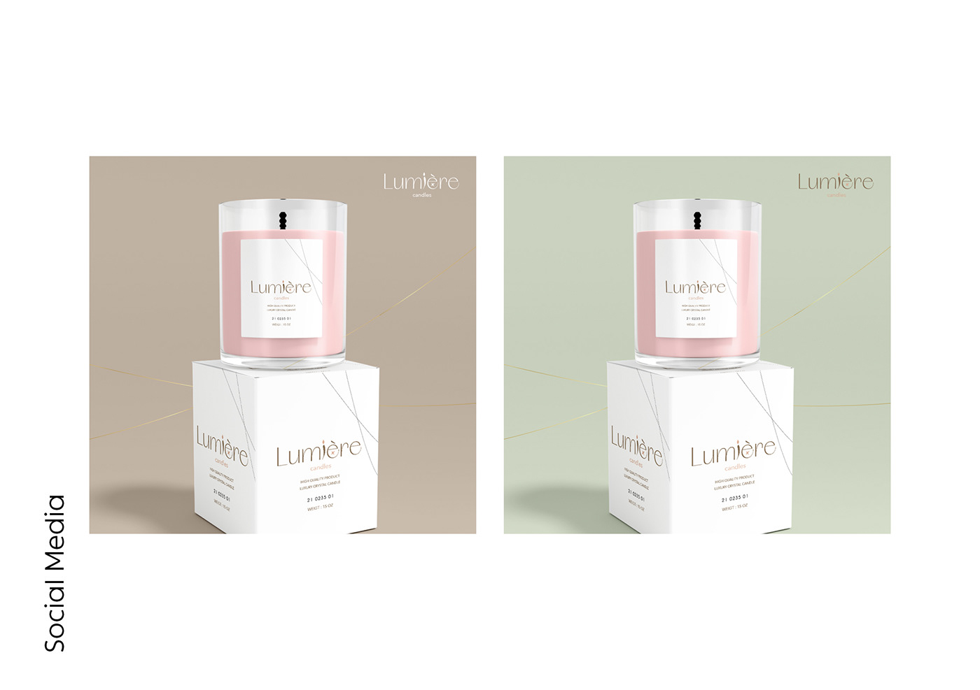 brand identity candle Label logo Logo Design luxury luxury logo package packaging design store