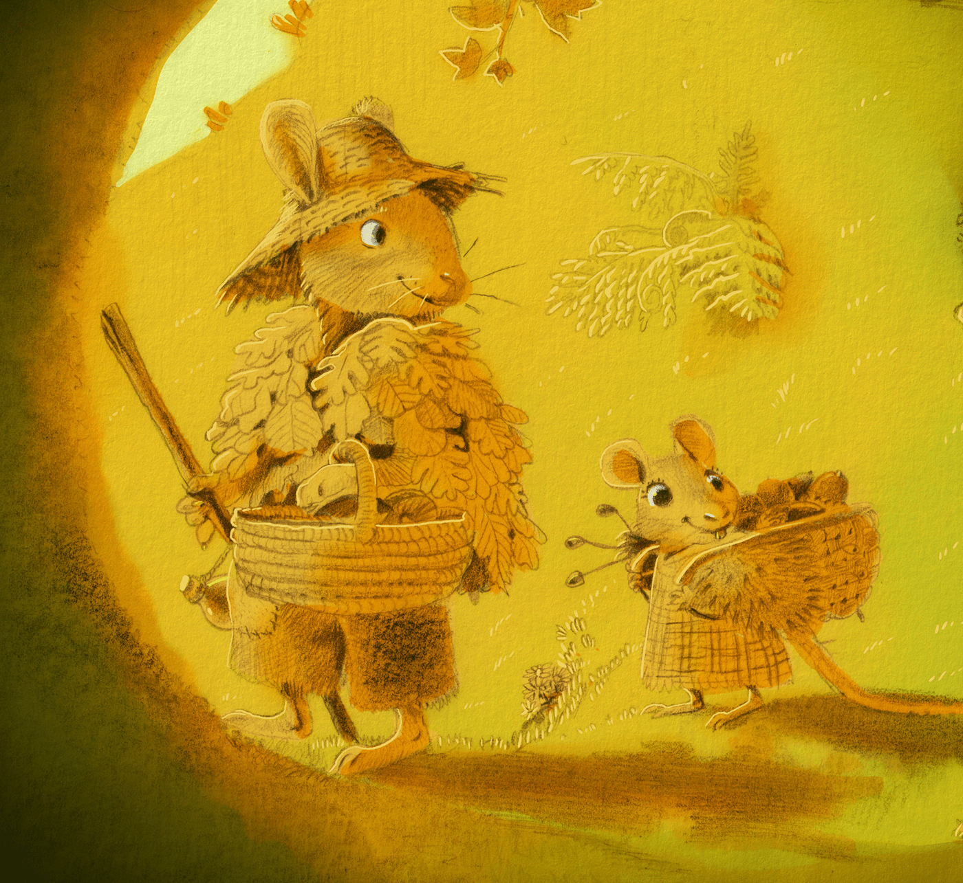 Character design  childrensbook concept art digital illustration digitalart forest mixedmedia omnicogni pencil rabbit