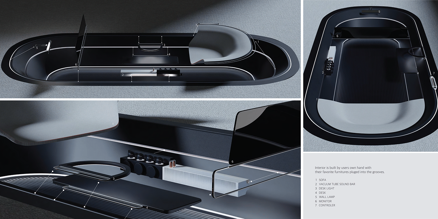 3d animation Automotive interior blender3d furniture Mobility Design Sustainable Design Unreal Engine