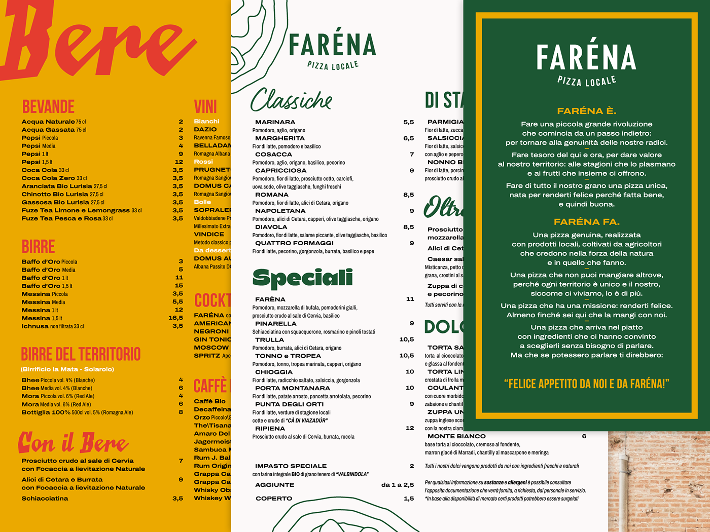 brand brand identity branding  Food  identity Italy Pizza restaurant