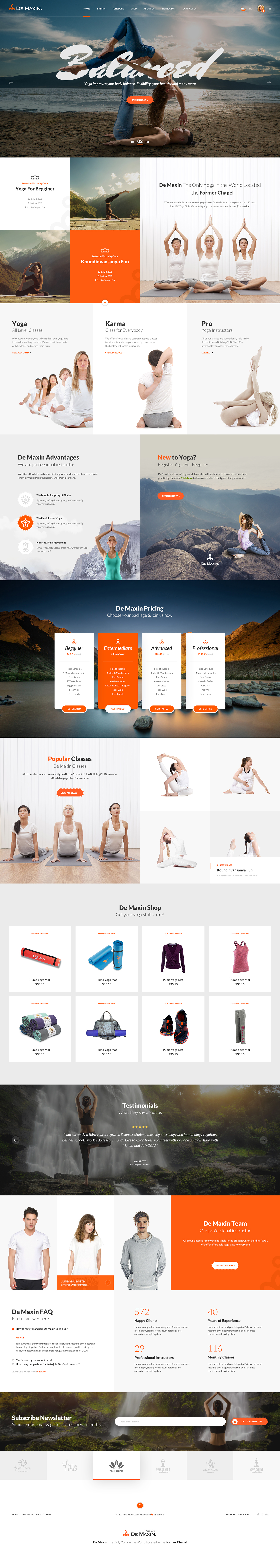 clean Ecommerce Health & Beauty modern Multipurpose online store personal psd psd template