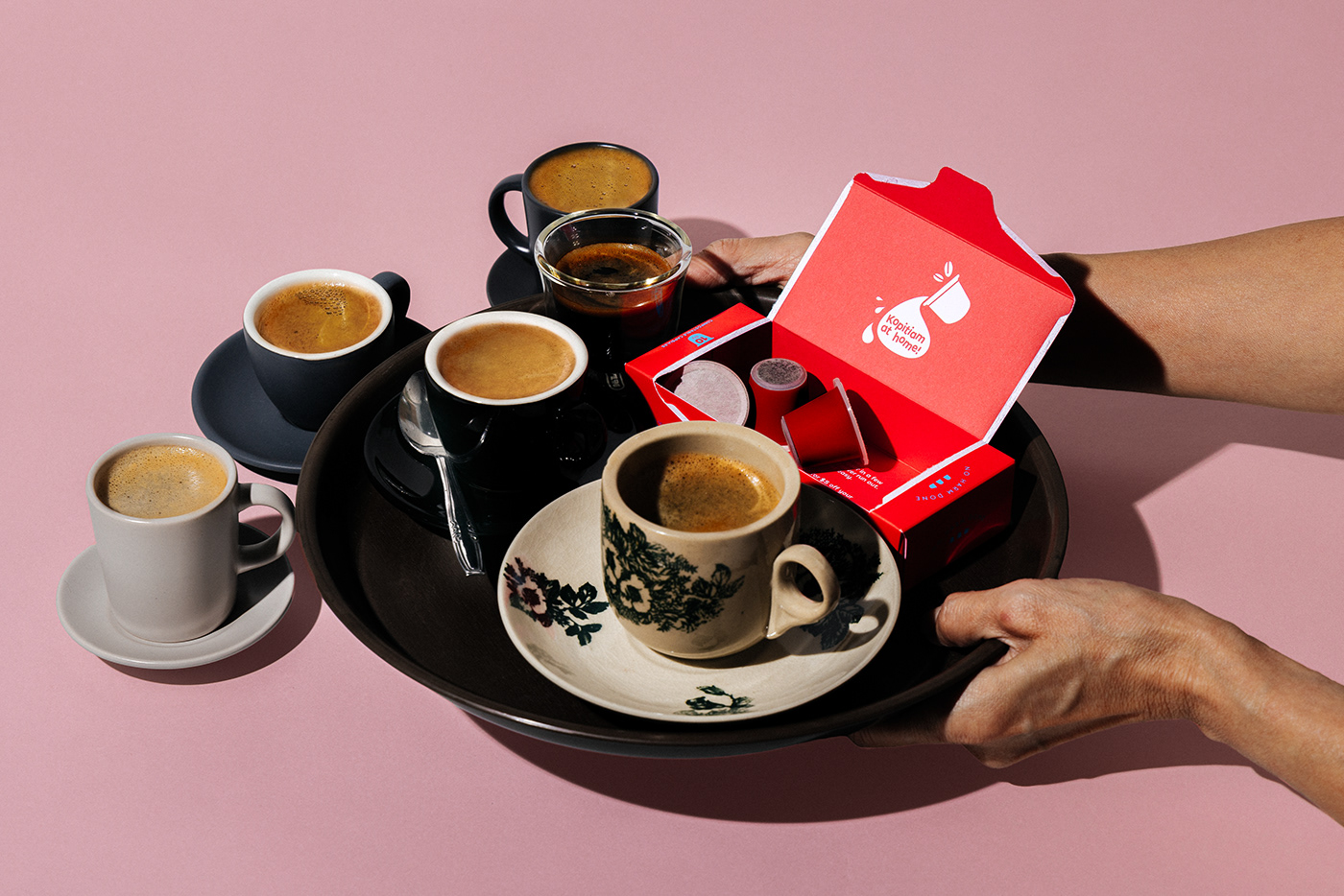 packaging design visual identity identity Nespresso Coffee cafe Packaging Brand Design