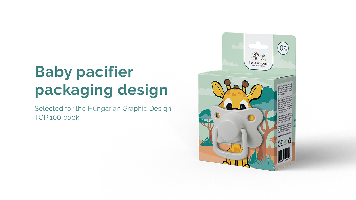Brand Design design Packaging visual identity adobe illustrator ILLUSTRATION  pacifier