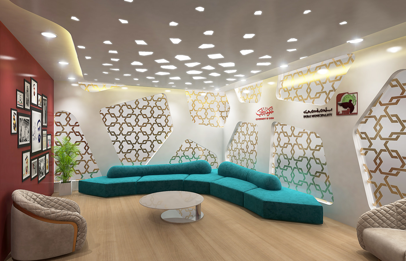 Stand Exhibition  design designer Event expo Interior dubai municipality Abu Dhabi