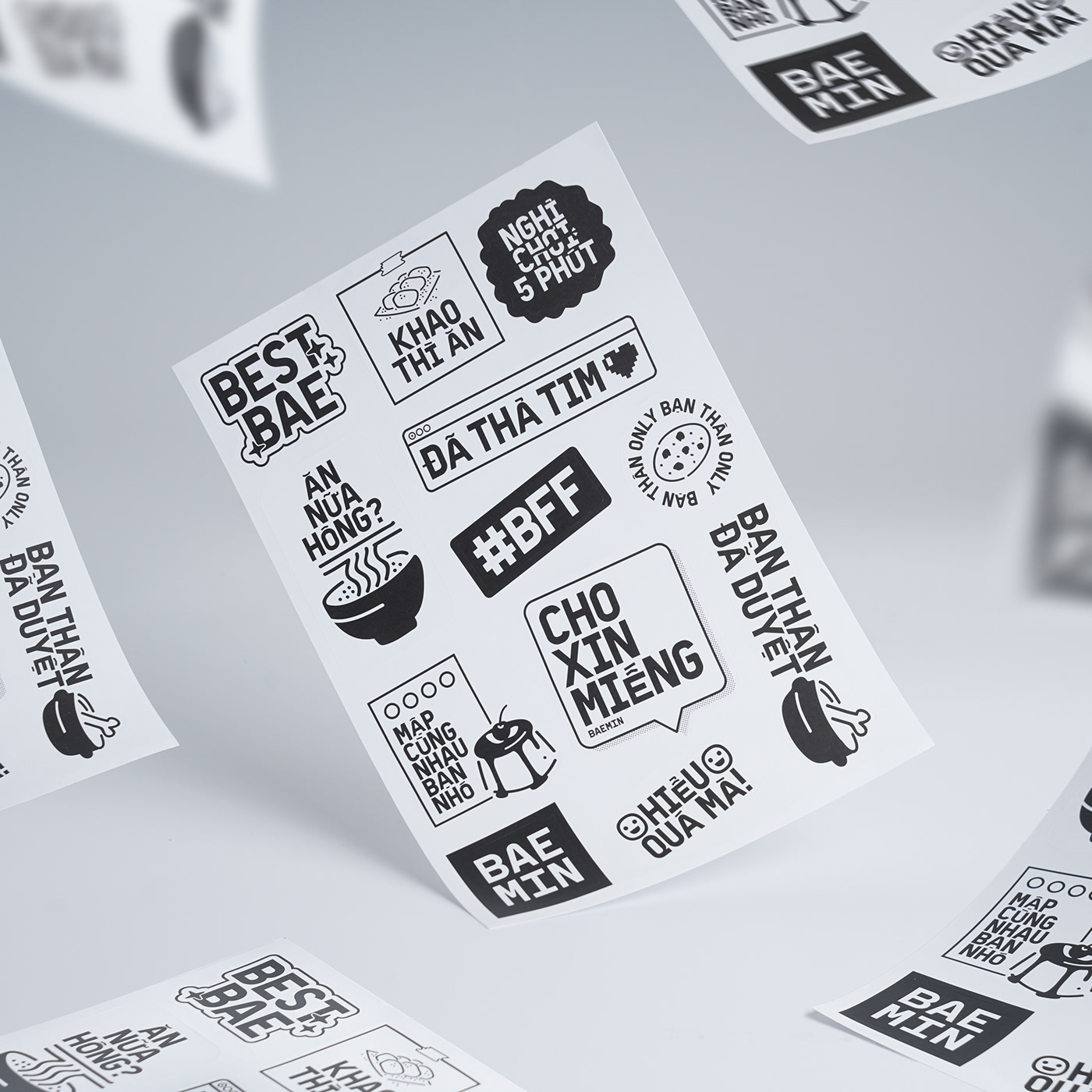 Adobe Ilustrator brand identity design ILLUSTRATION  logo merchandise Stationery sticker typography   vector