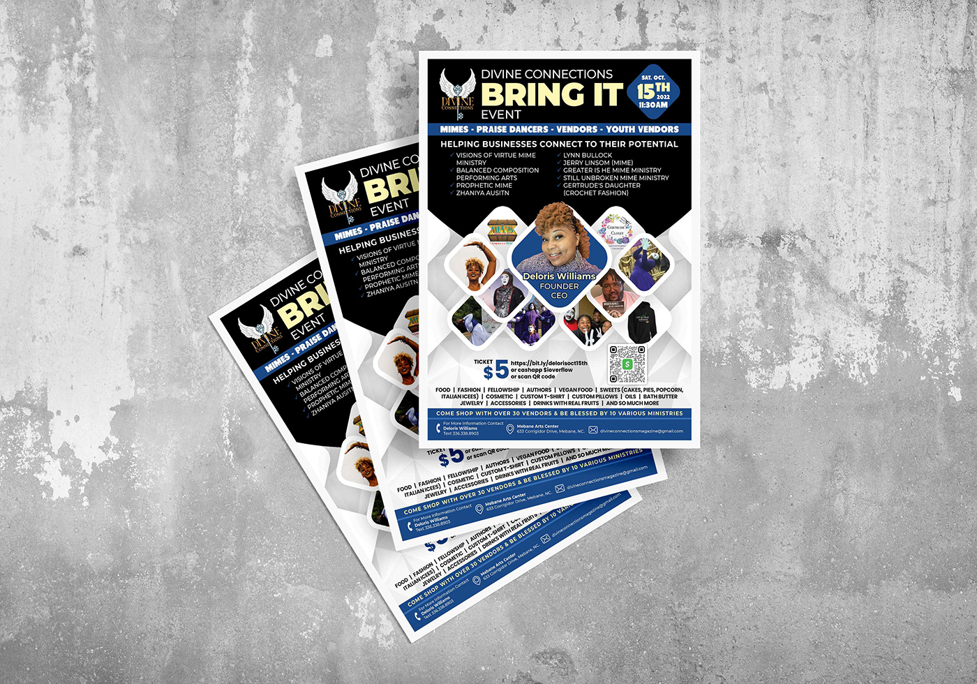 brochure business corporate design flyer poster modern professional church gospel divine magazine