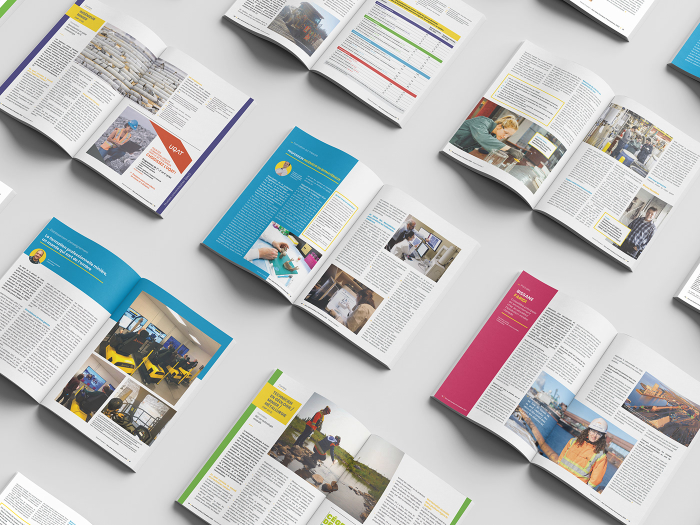 graphic design  InDesign magazine editorial print