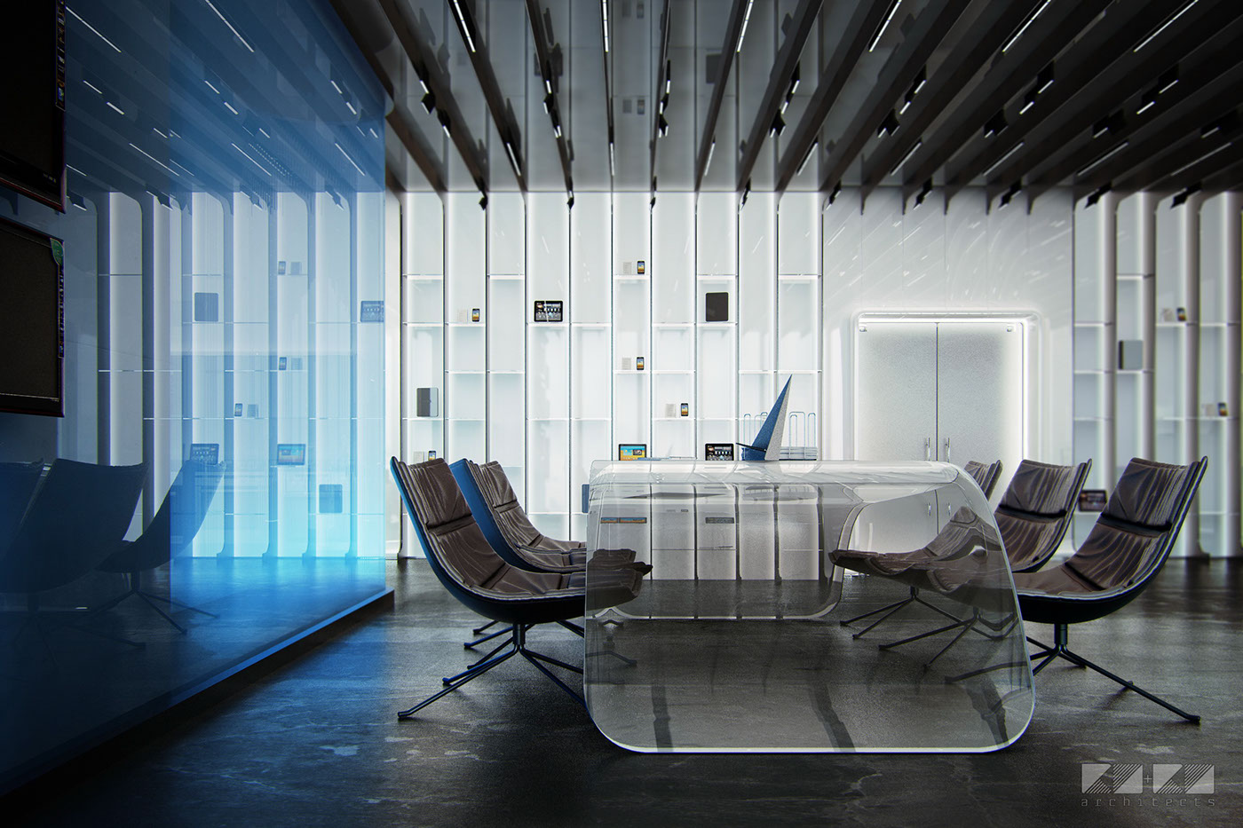 Samsung samsung showroom futuristic futuristic design contemporary desing galaxy note Modern Design showroom