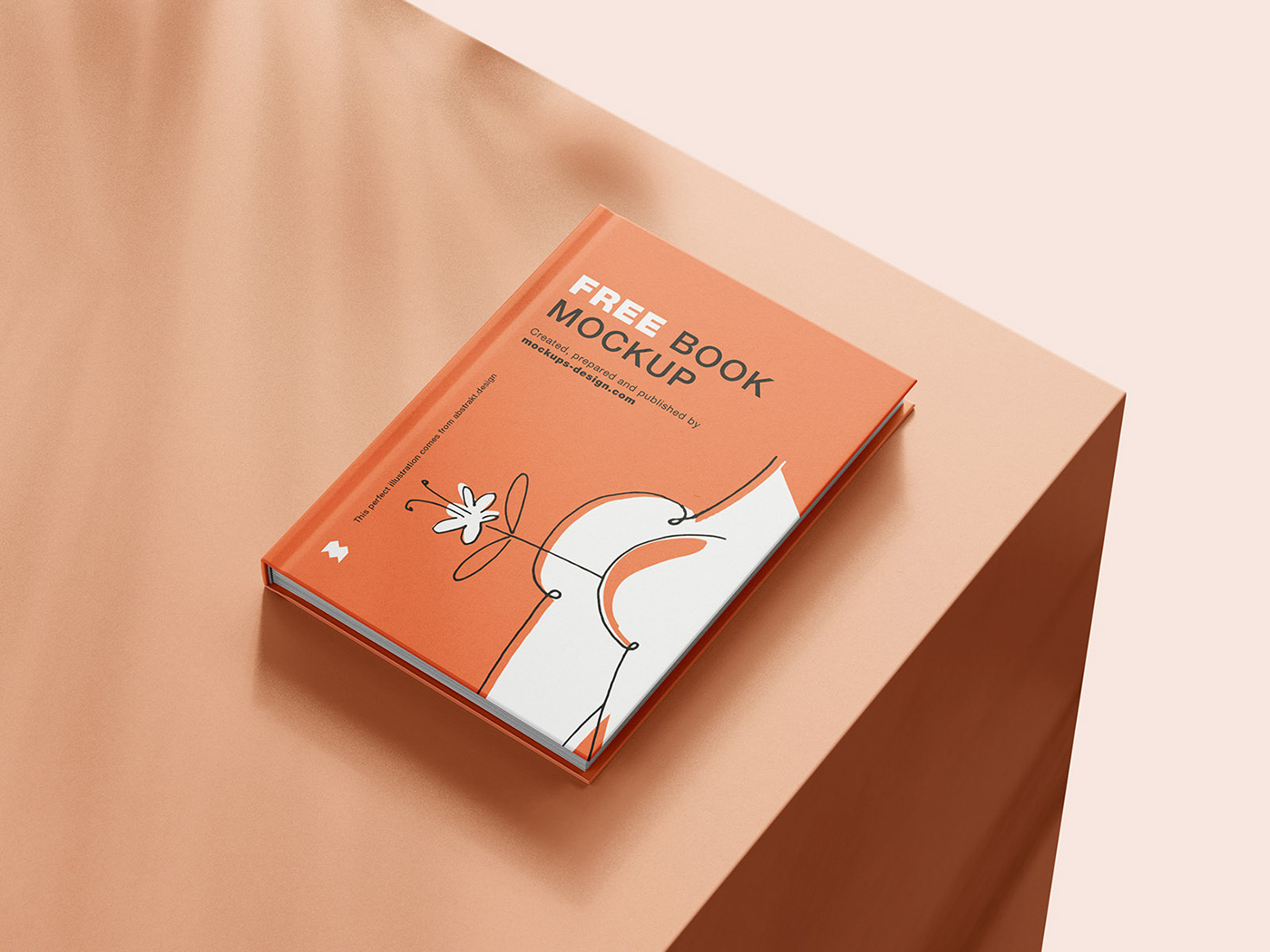 book cover design download free freebie Mockup page temple