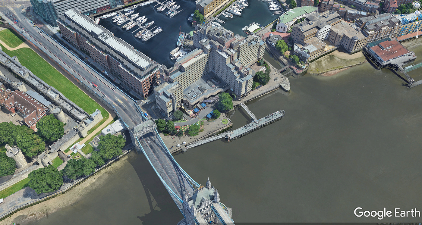 London Tower Bridge Hotel project redevelopment study concept design Contemporary architecture imagination Historical Context