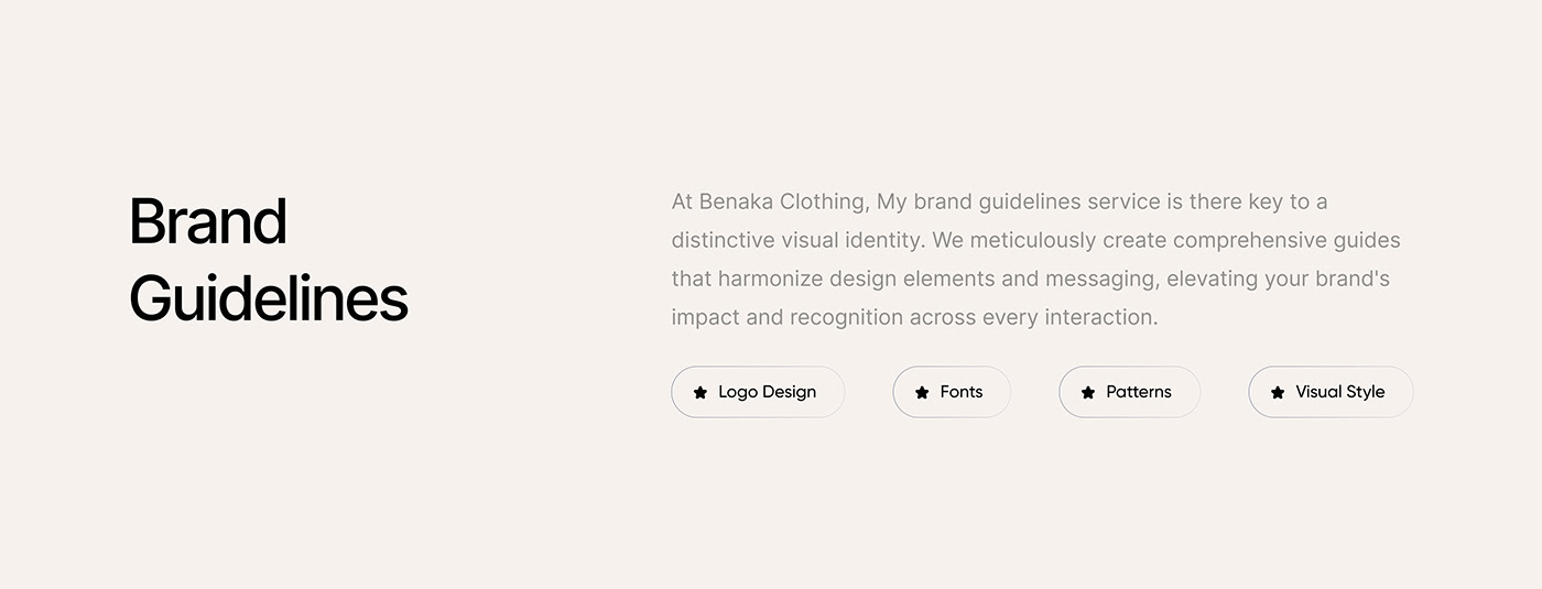 Ecommerce Website visual identity Brand Design
