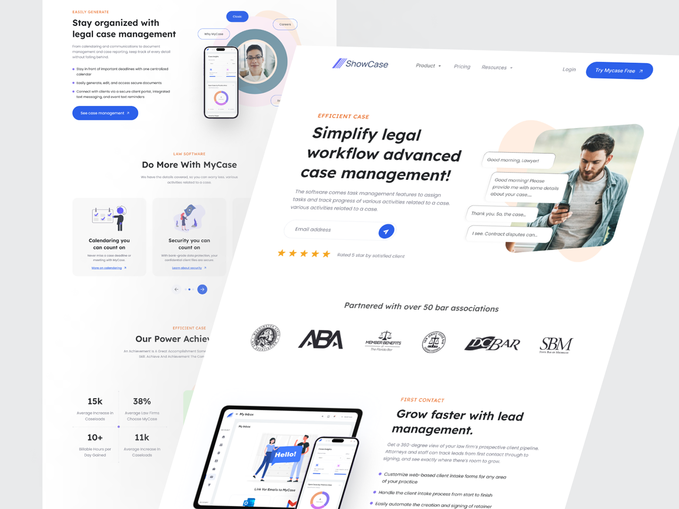advocate attorney landing page Website consultancy Justice law firm lawyer Web Design  ui ux