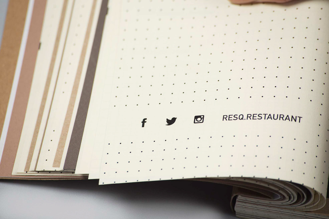 restaurant branding  logo Glitch typography   print Photography  Food  publishing   pattern