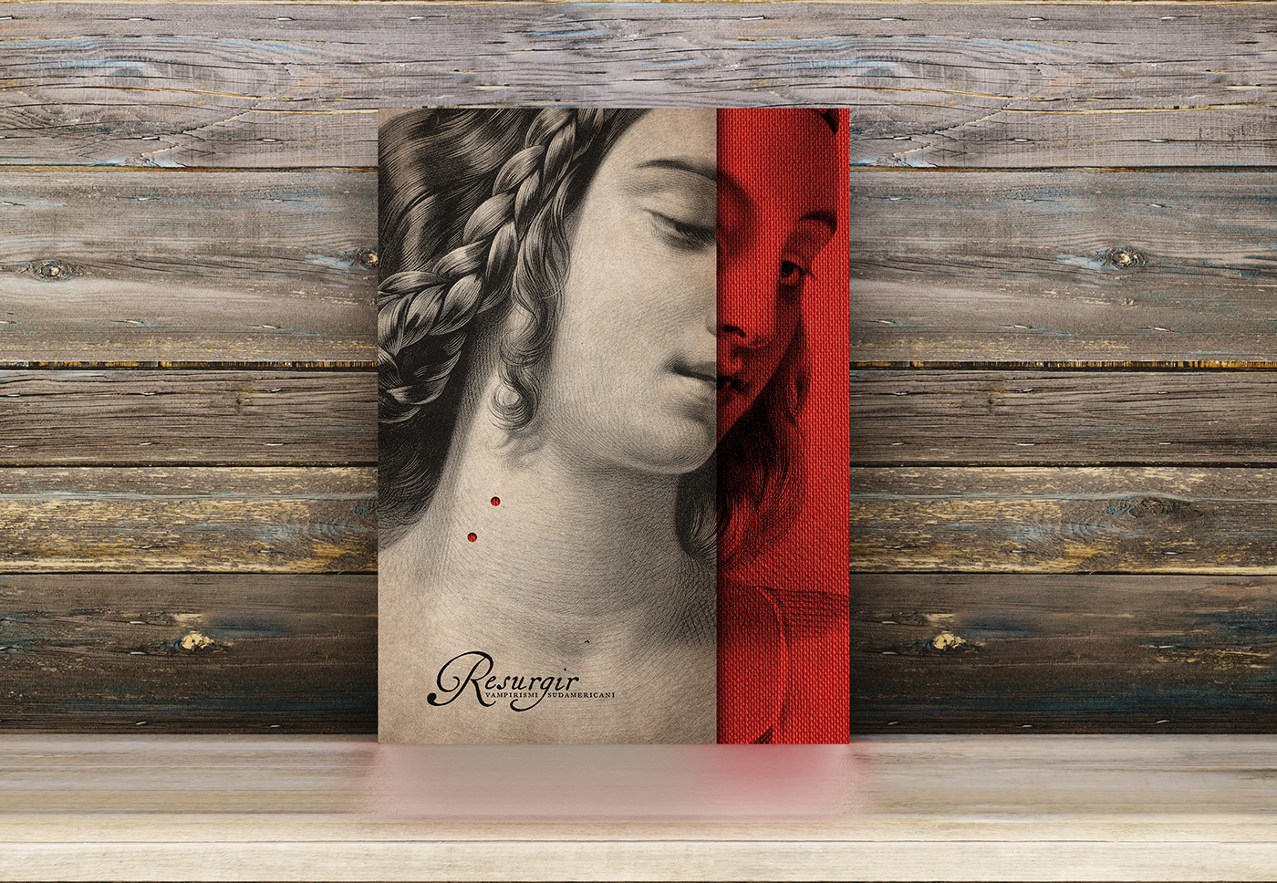 book book cover book design book project gothic literature vampire vintage