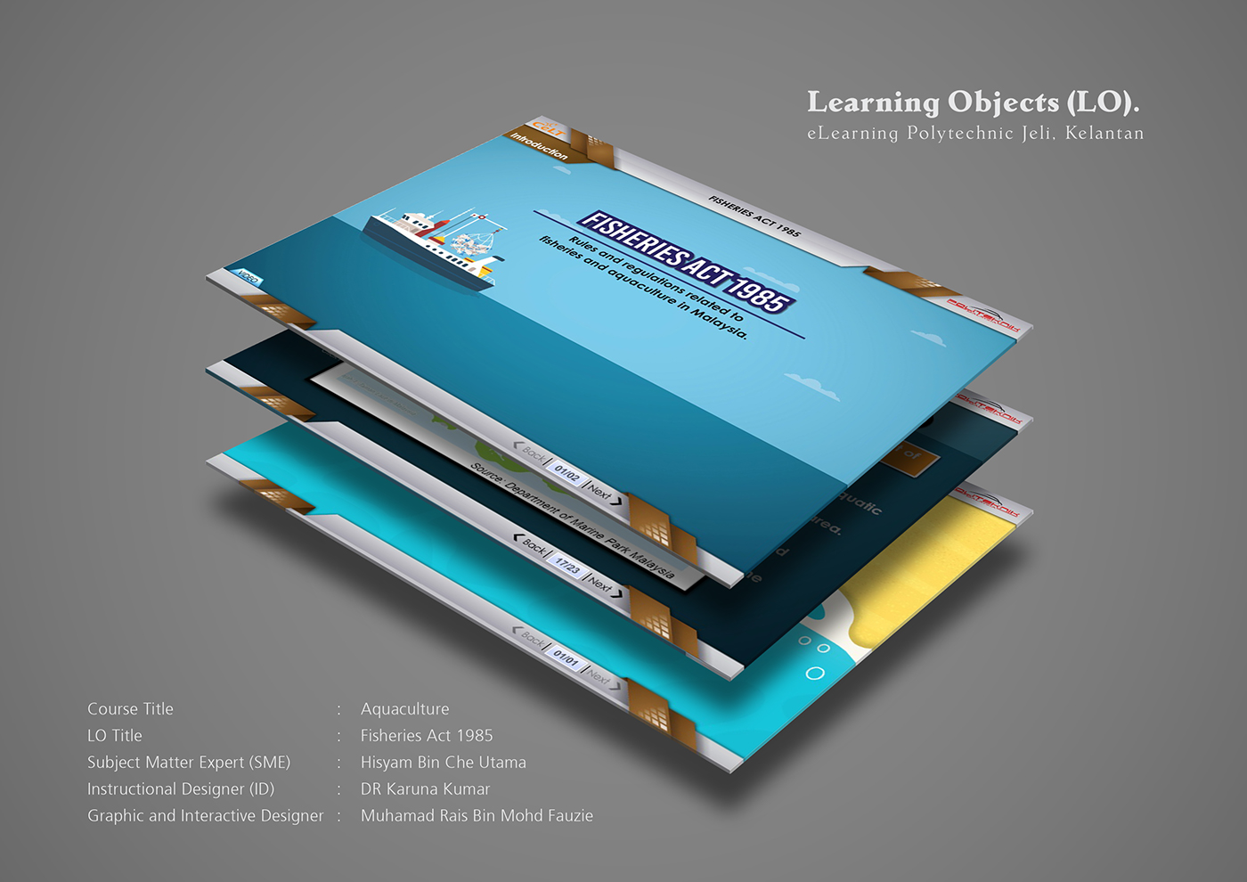graphic design  animation  e-learning politeknik system coding interactive design Layout Design Icon