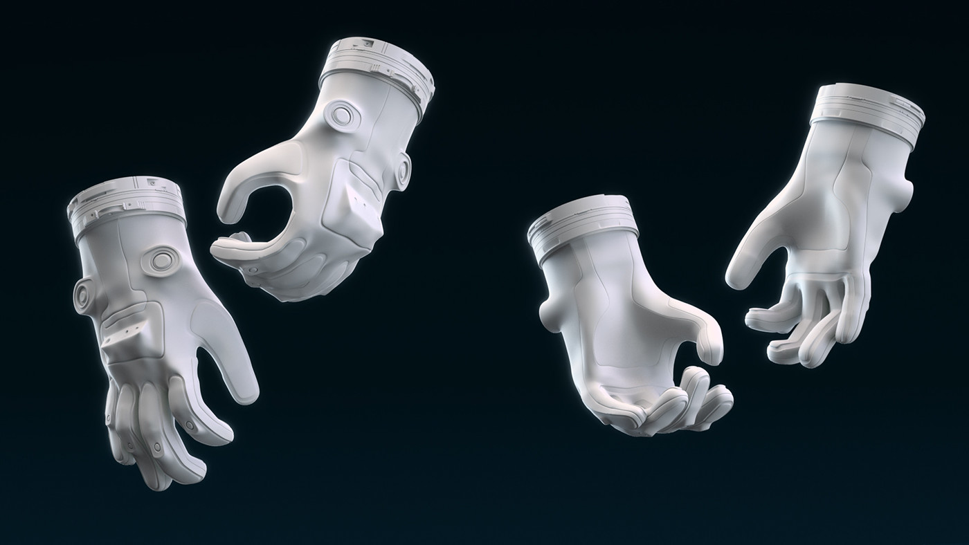 autodesk maya Maya redshift renderer modeling CGI 3D Scifi 3d modeling astronaut Character design 