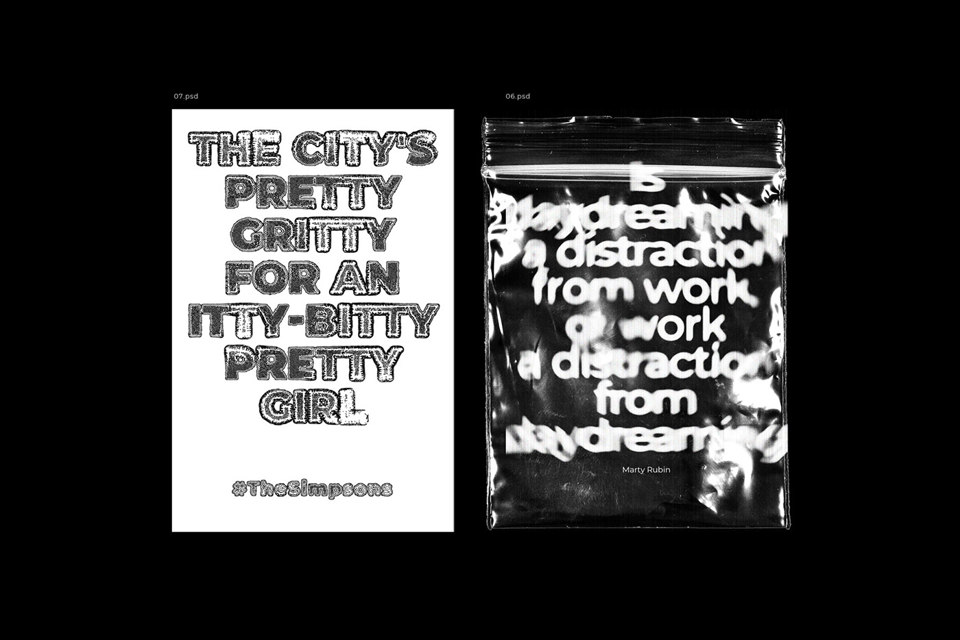 Antidesign Brutalism grunge photoshop poster psd templates typography   Urban Zine 