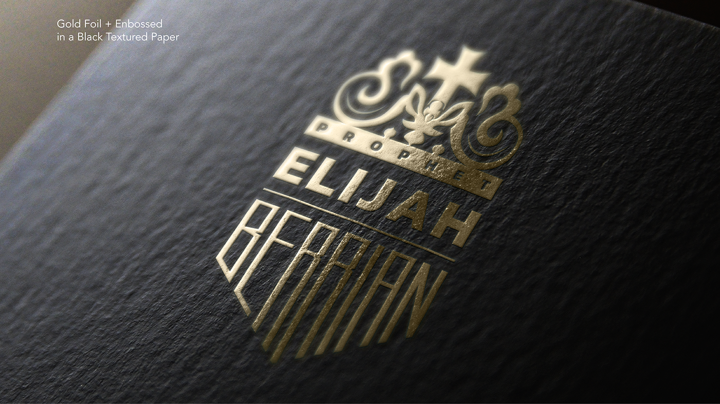 Prophet Elijah Berrian - brand identity & Website Elijah Berrian ui design UX design church Ministry
