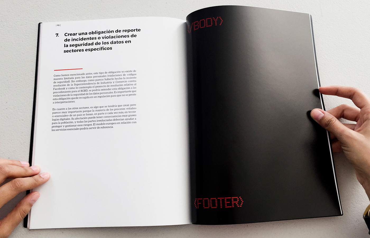 book magazine Layout digital print security
