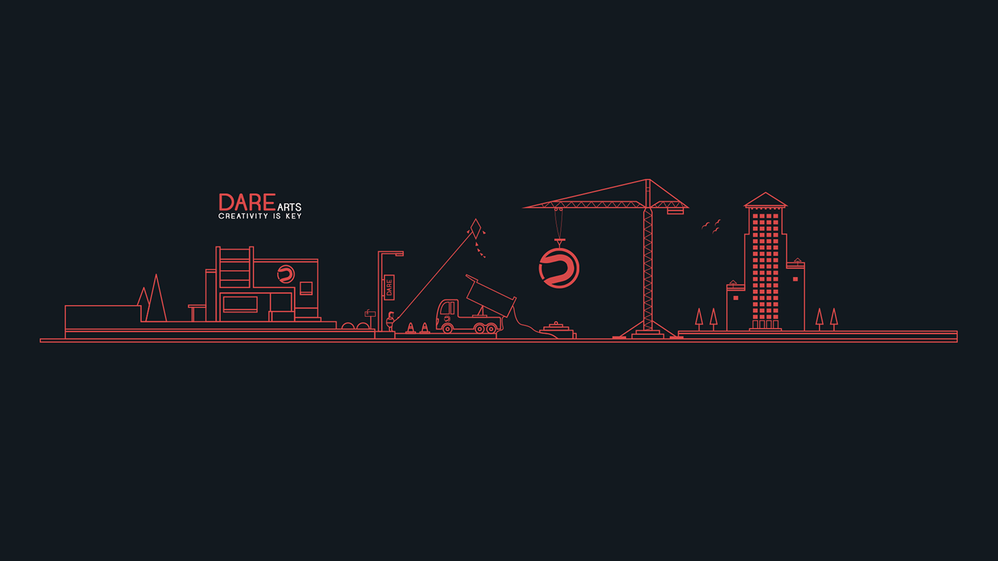 ILLUSTRATION  city architecture simple clean design Icon vibrant Webdesign Website background wallpaper onewox  