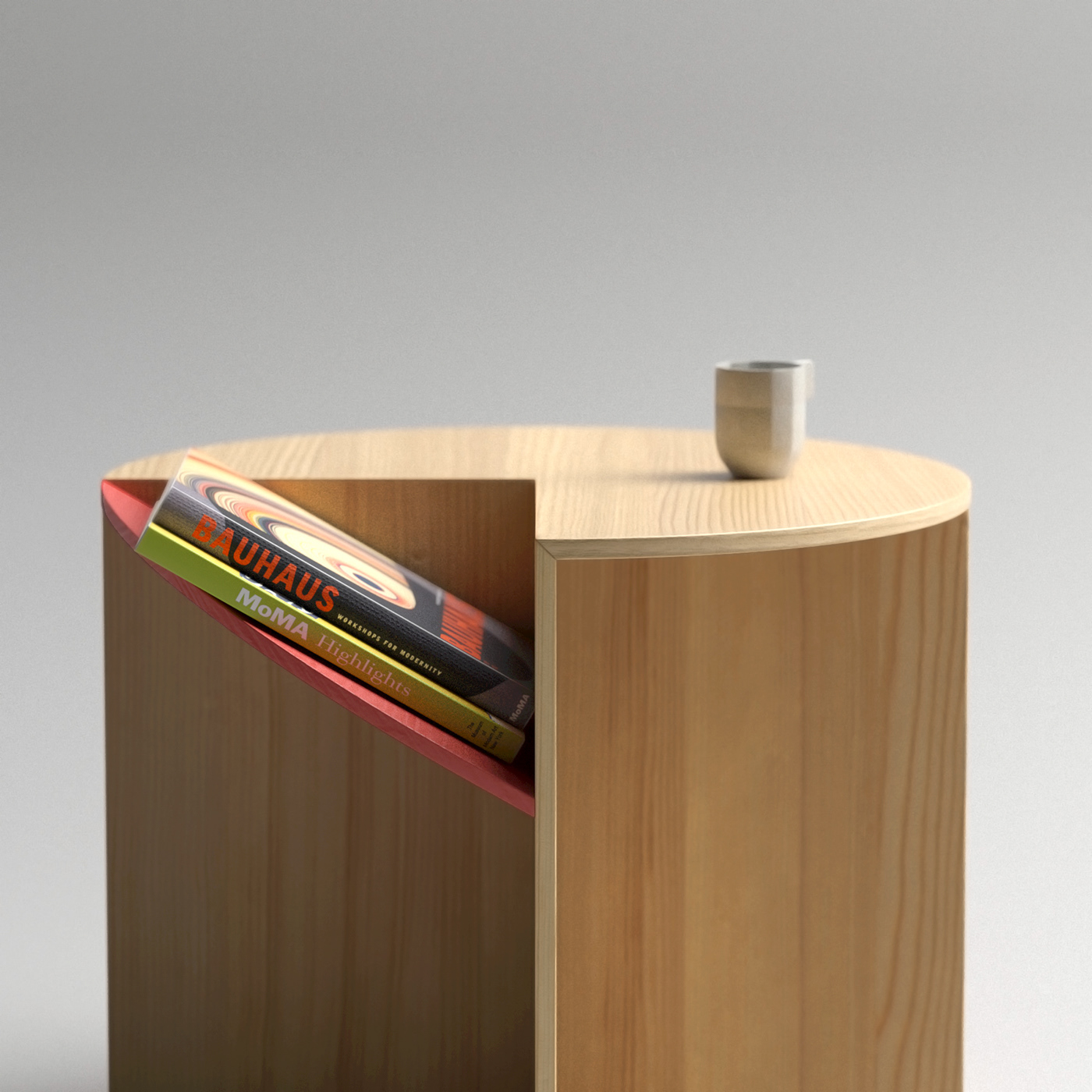 architecture design furniture furniture design  industrial Interior Render sidetable table visualization
