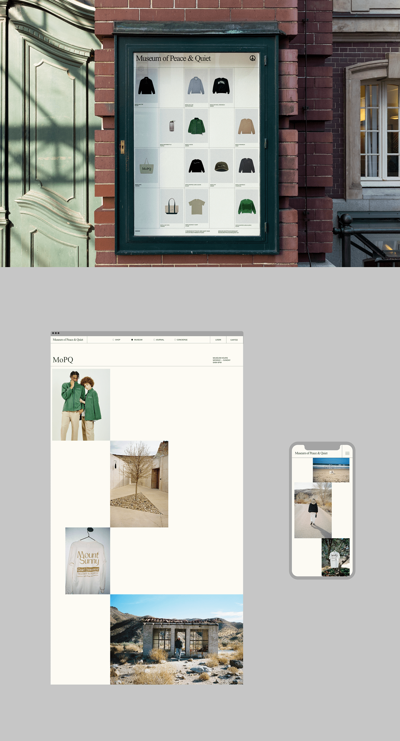 branding  Ecommerce journal minimal mobile shop UI/UX Web Web Design  Website