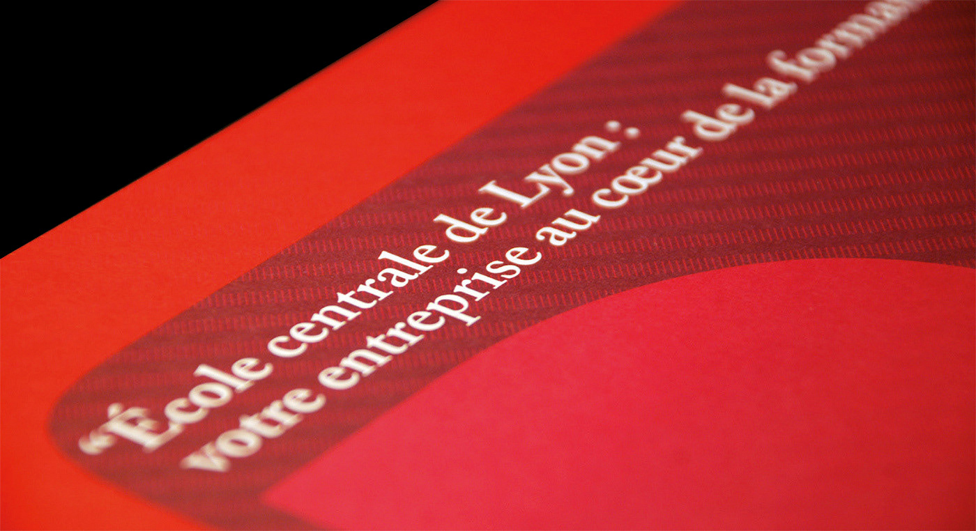 brochure Education library architecture identity