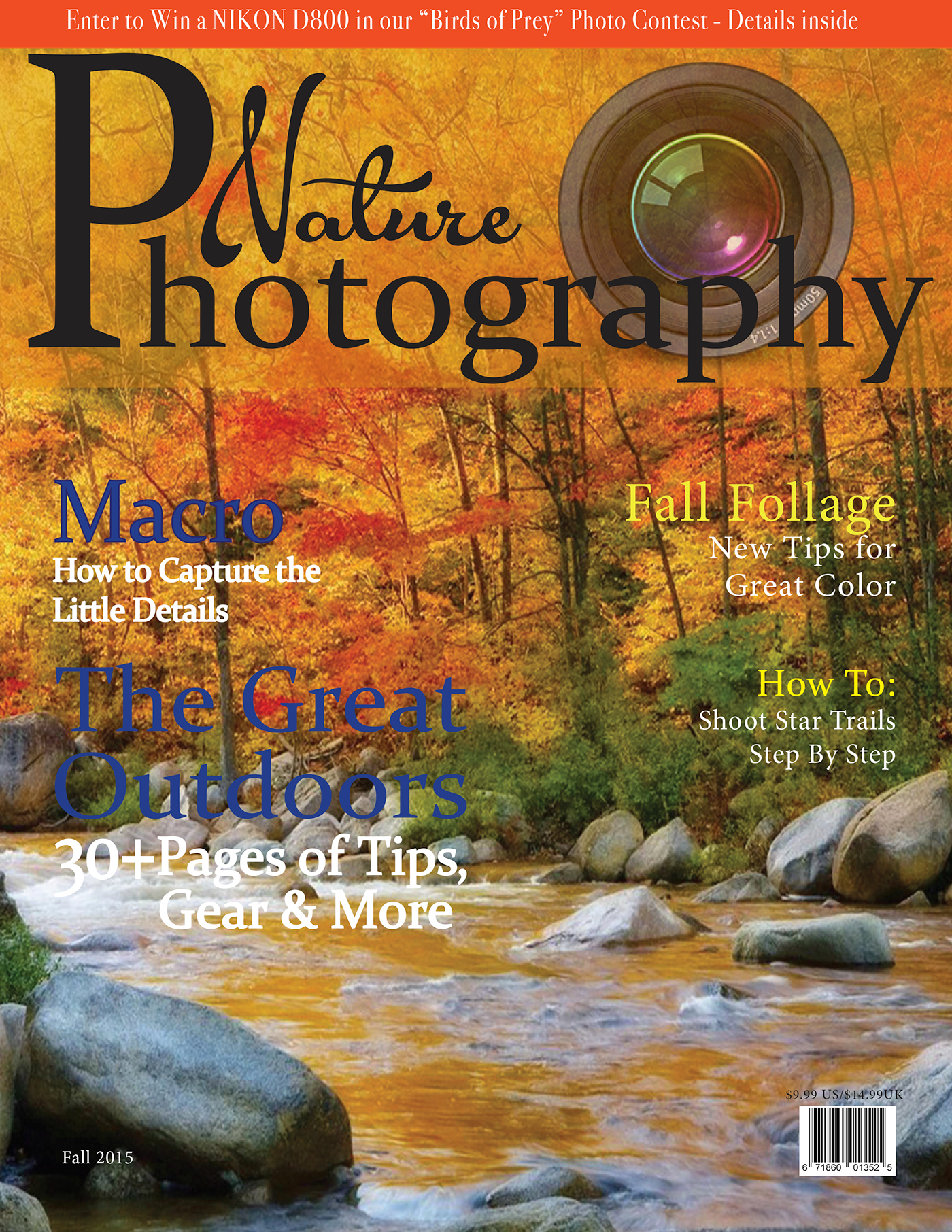 Nature Photography Magazine Cover on Behance