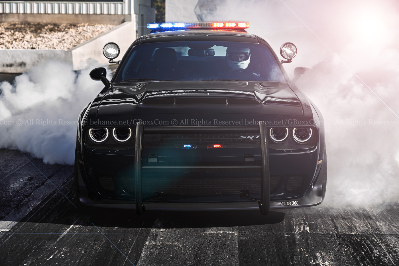 Gta 5 Dodge Challenger Police 2018 Dodge Challenger SRT Demon Police on Behance
