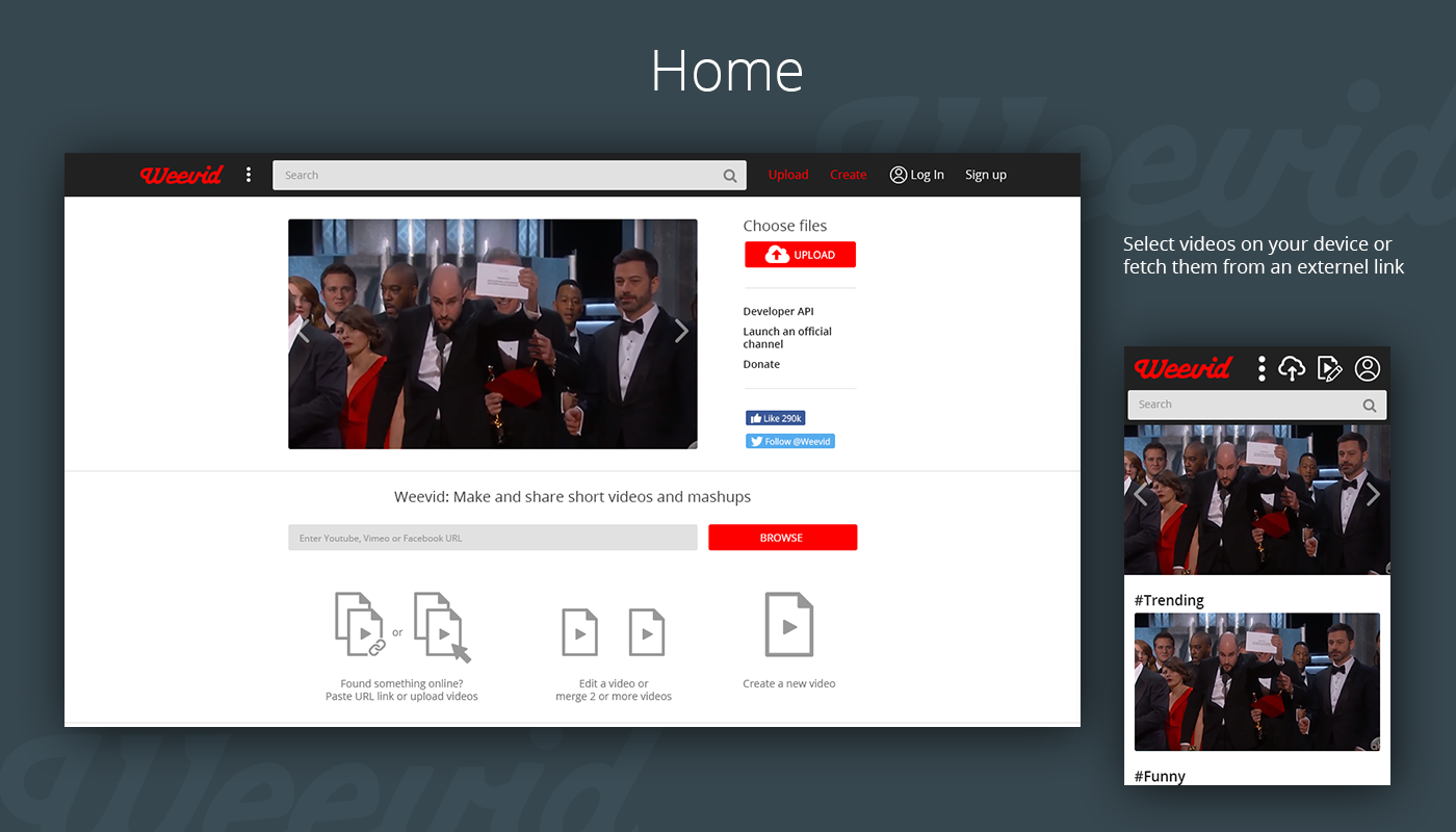 video Streaming Website UI ux Responsive design