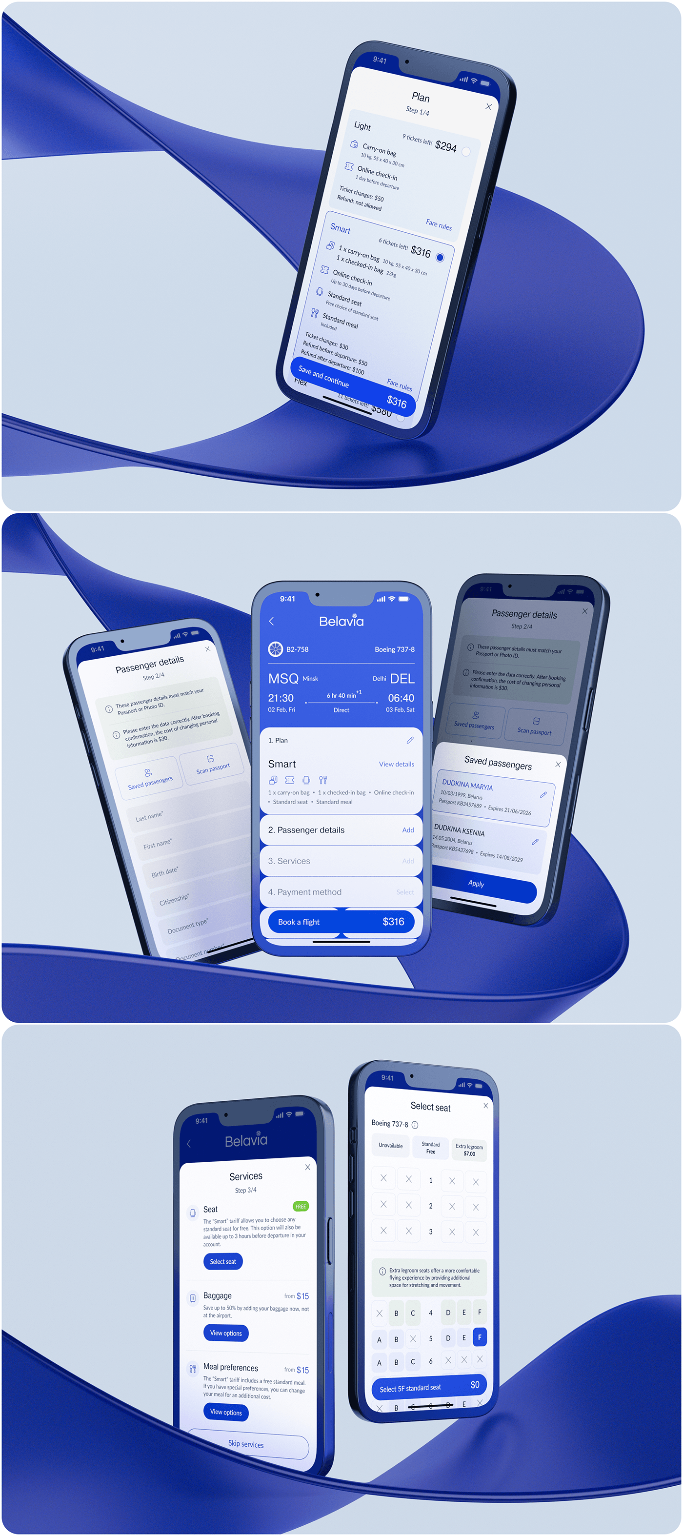 Mobile app product design  airline Travel Flight Booking UX UI app design flight Case Study redesign