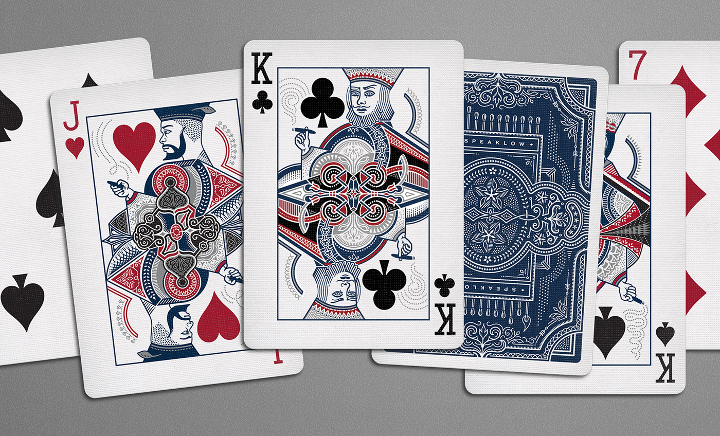 Playing Cards playing card Packaging ornate filigree ILLUSTRATION  lettering typography   graphic design  packaging design